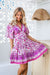 The Macy Dress - Blooming Purple - Sparrow & Finch Boutique