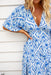 The Macy Dress - Blue Reef - Sparrow & Finch Boutique