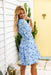 The Macy Dress - Blue Reef - Sparrow & Finch Boutique