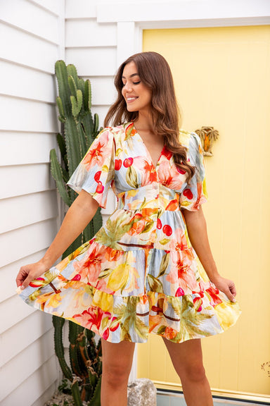 The Macy Dress - Cherry Dream - Sparrow & Finch Boutique