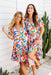 The Macy Dress - Coloured Oasis - Sparrow & Finch Boutique