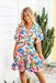 The Macy Dress - Coloured Oasis - Sparrow & Finch Boutique