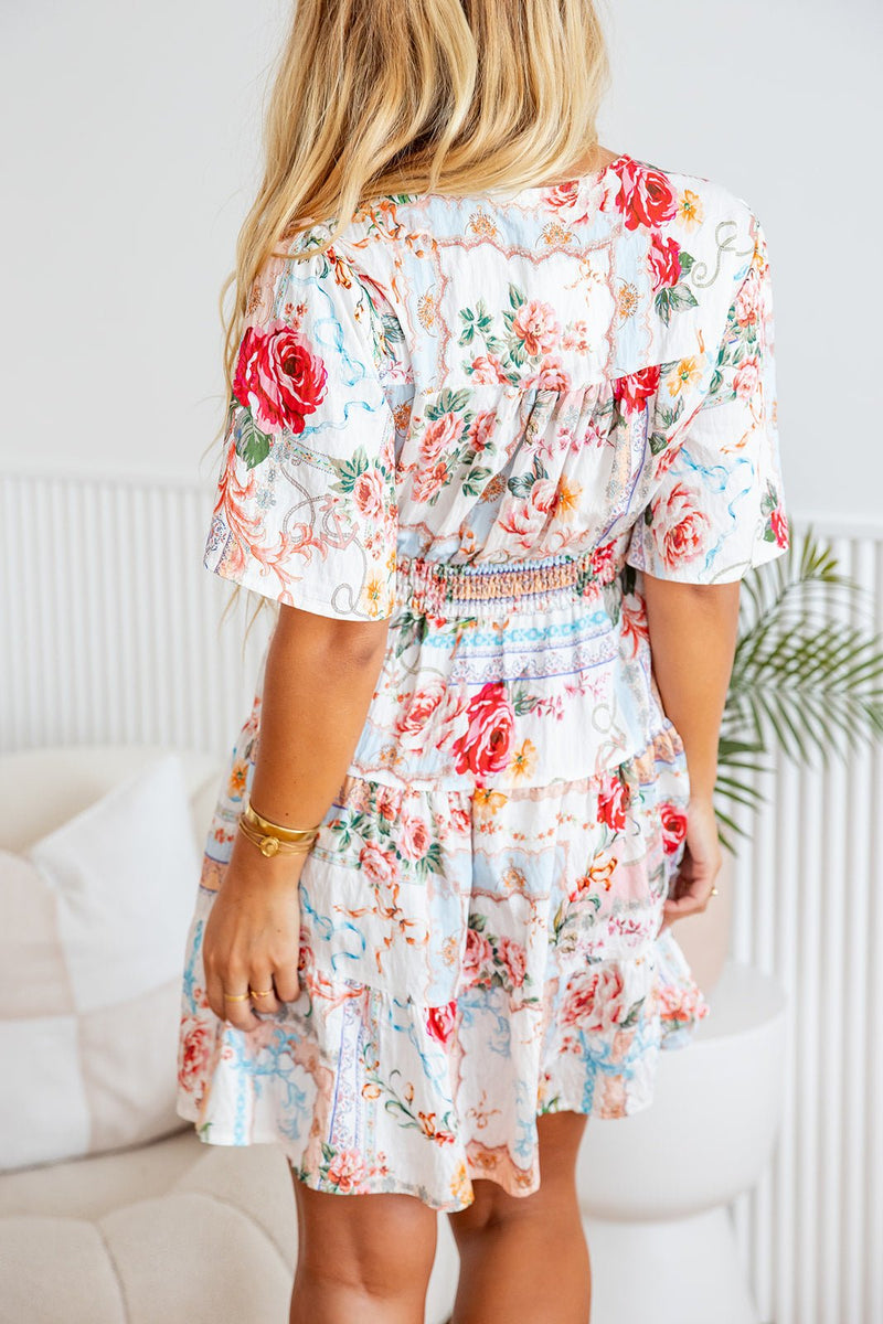 The Macy Dress - Peony