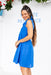 The Malia Dress - Cobalt - Sparrow & Finch Boutique