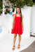 The Malia Dress - Rose - Sparrow & Finch Boutique