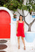 The Malia Dress - Rose - Sparrow & Finch Boutique