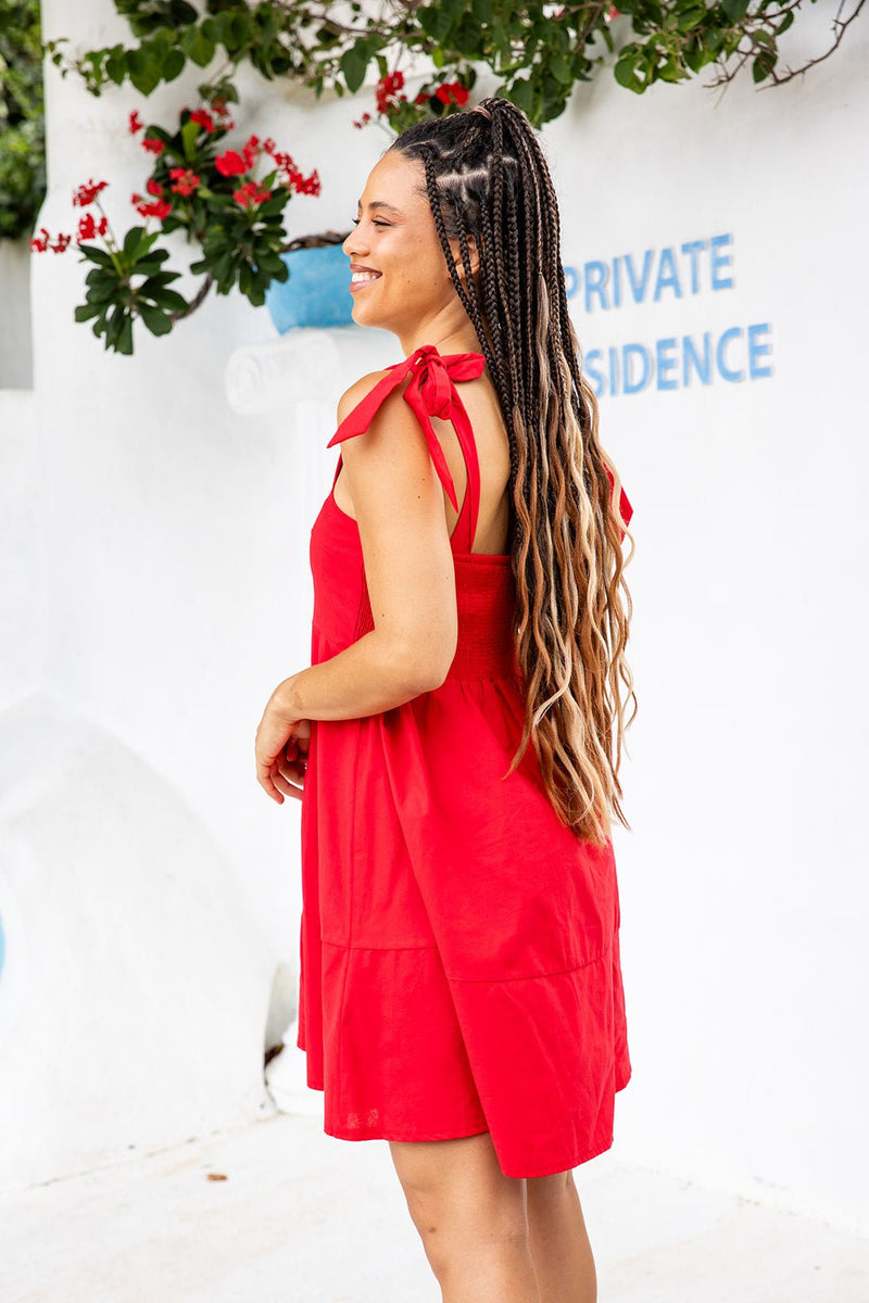 The Malia Dress - Rose