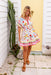 The Marcellina Dress - Mediterranean Dusk - Sparrow & Finch Boutique