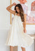 The Marisol Dress - Cream - Sparrow & Finch Boutique