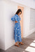 The Mauley Dress - Daydream Blue - Sparrow & Finch Boutique