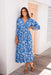 The Mauley Dress - Daydream Blue - Sparrow & Finch Boutique