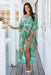 The Mauley Dress - Spanish Green - Sparrow & Finch Boutique