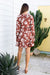 The Minerva Dress - Tropical Mocha - Sparrow & Finch Boutique