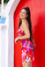 The Mira Dress - Crimson Cascade - Sparrow & Finch Boutique