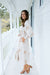 The Mireau Dress - Beige Foliage - Sparrow & Finch Boutique