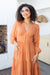 The Mireya Dress - Caramel - Sparrow & Finch Boutique