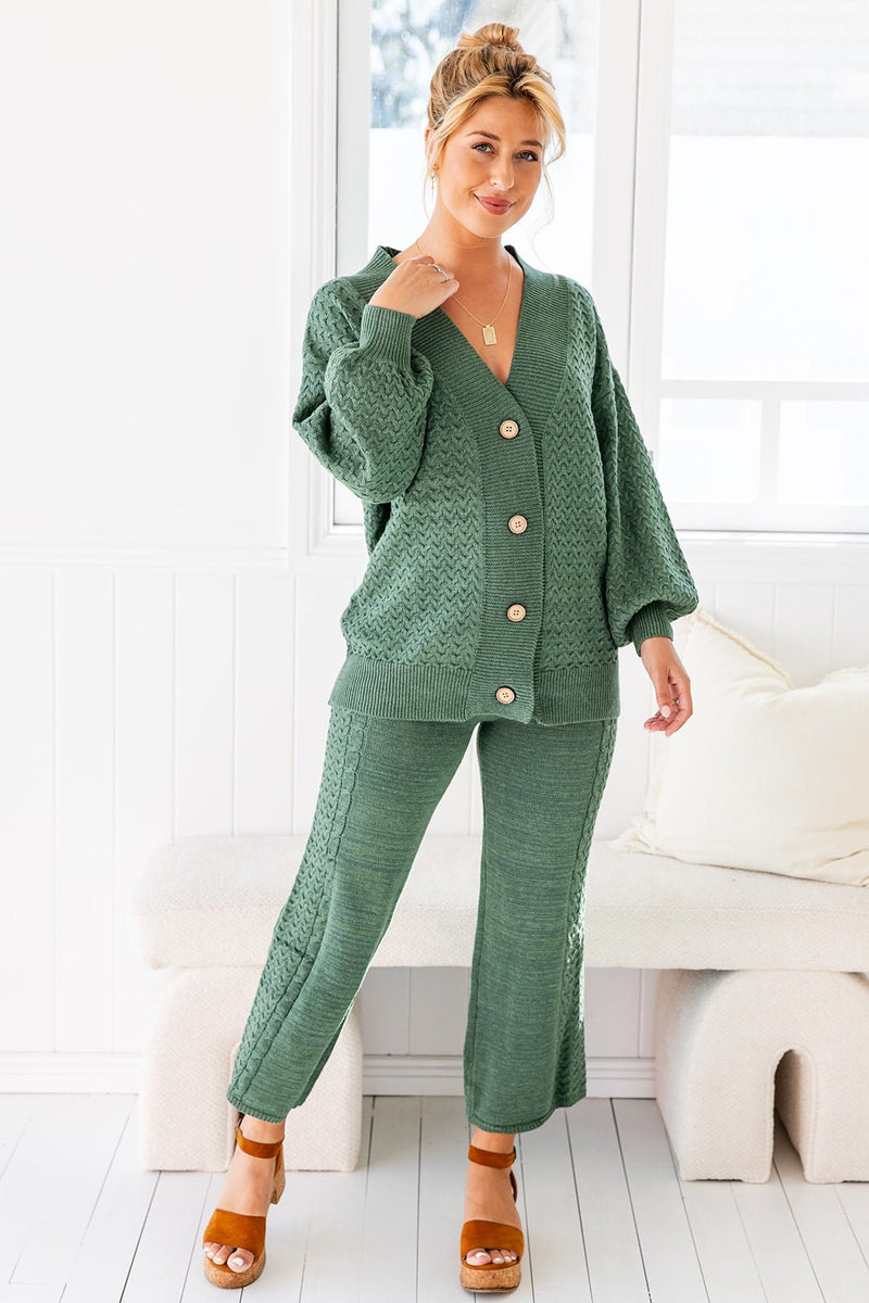 The Misha Knit - Sage