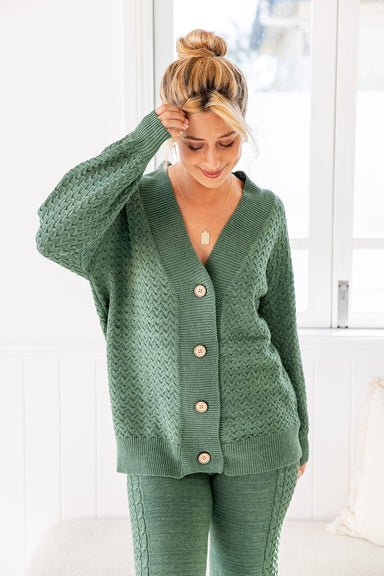 The Misha Knit - Sage - Sparrow & Finch Boutique