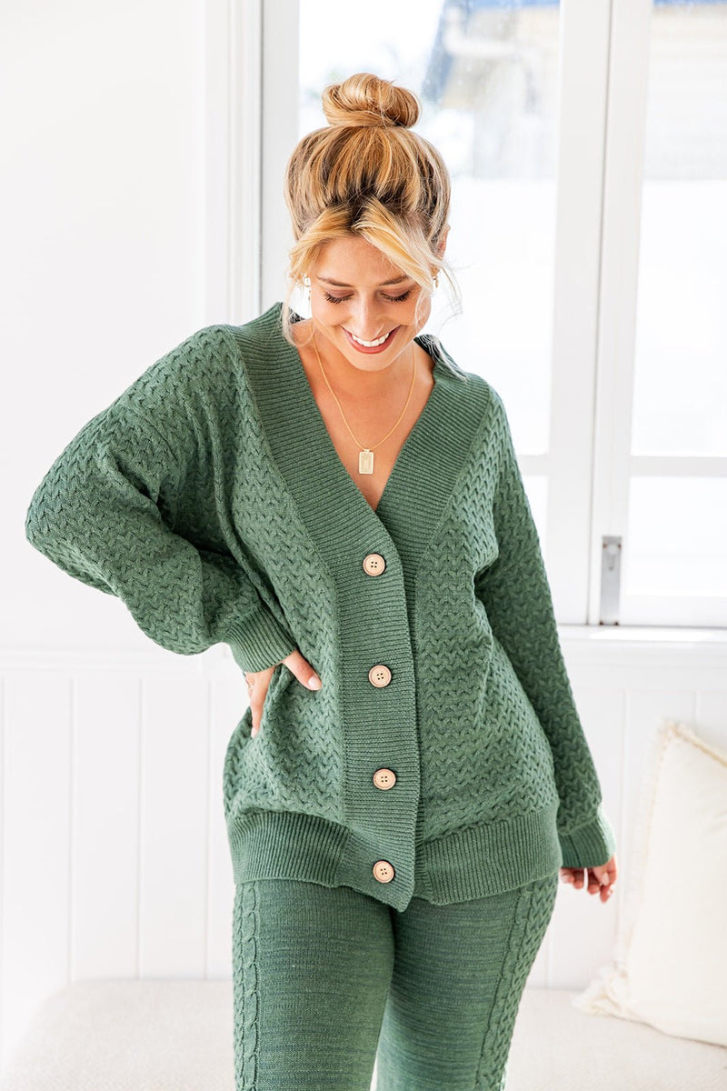 The Misha Knit - Sage