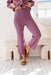 The Misha Pants - Mauve - Sparrow & Finch Boutique