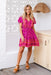 The Nala Dress - Royal Fuchsia - Sparrow & Finch Boutique