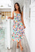 The Nellie Dress - Chromatic Floral - Sparrow & Finch Boutique