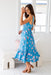 The Nellie Dress - Teal Garden - Sparrow & Finch Boutique