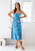 The Nellie Dress - Teal Garden - Sparrow & Finch Boutique