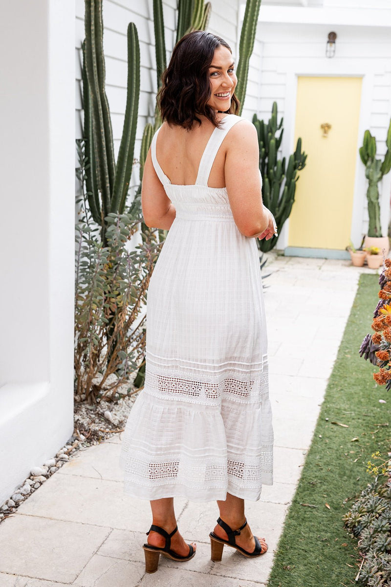 The Nellie Dress - White