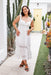 The Nellie Dress - White - Sparrow & Finch Boutique
