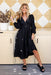 The Nessa Dress - Black - Sparrow & Finch Boutique