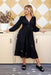The Nessa Dress - Black - Sparrow & Finch Boutique