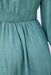 The Nessa Dress - Teal Green - Sparrow & Finch Boutique