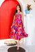 The Nyla Dress - Crimson Cascade - Sparrow & Finch Boutique