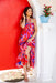 The Nyla Dress - Crimson Cascade - Sparrow & Finch Boutique