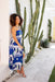 The Nyla Dress - Paros Blue - Sparrow & Finch Boutique