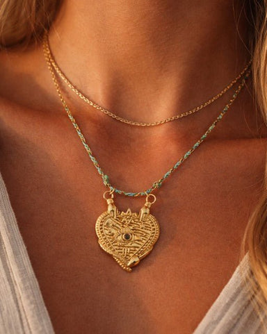 The Oracle Heart Necklace - Sparrow & Finch Boutique