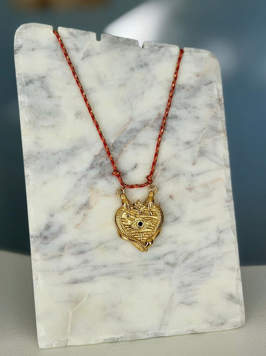 The Oracle Heart Necklace