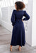 The Oriana Dress - Navy - Sparrow & Finch Boutique