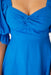 The Palmer Dress - Blue Dusk - Sparrow & Finch Boutique