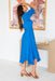 The Palmer Dress - Blue Dusk - Sparrow & Finch Boutique