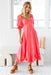 The Palmer Dress - Brink Pink - Sparrow & Finch Boutique