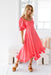 The Palmer Dress - Brink Pink - Sparrow & Finch Boutique