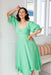 The Palmer Dress - Lime Green - Sparrow & Finch Boutique