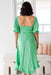 The Palmer Dress - Lime Green - Sparrow & Finch Boutique