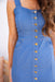 The Pamela Dress - Blue Denim - Sparrow & Finch Boutique