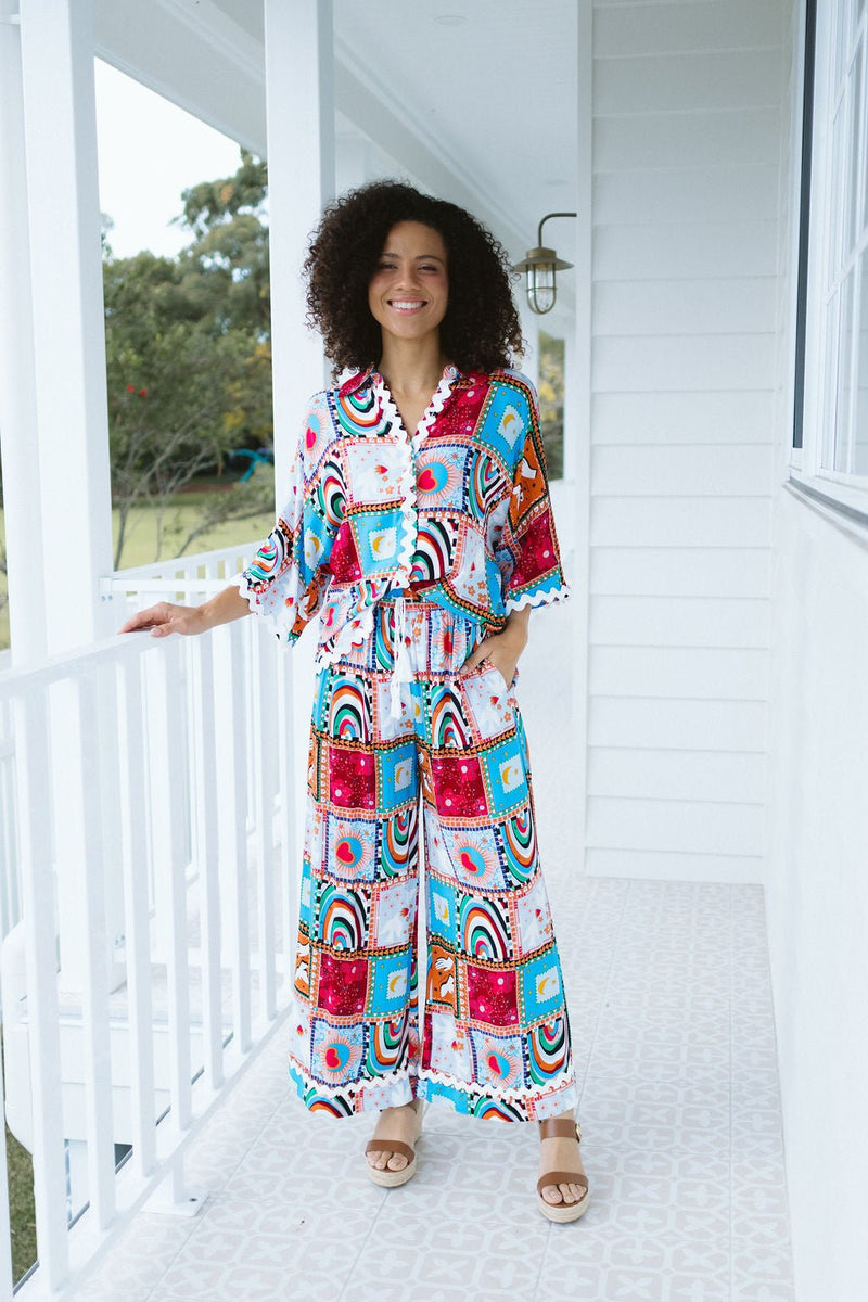 The Petia Pants - Sky Candy