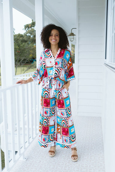 The Petia Pants - Sky Candy - Sparrow & Finch Boutique
