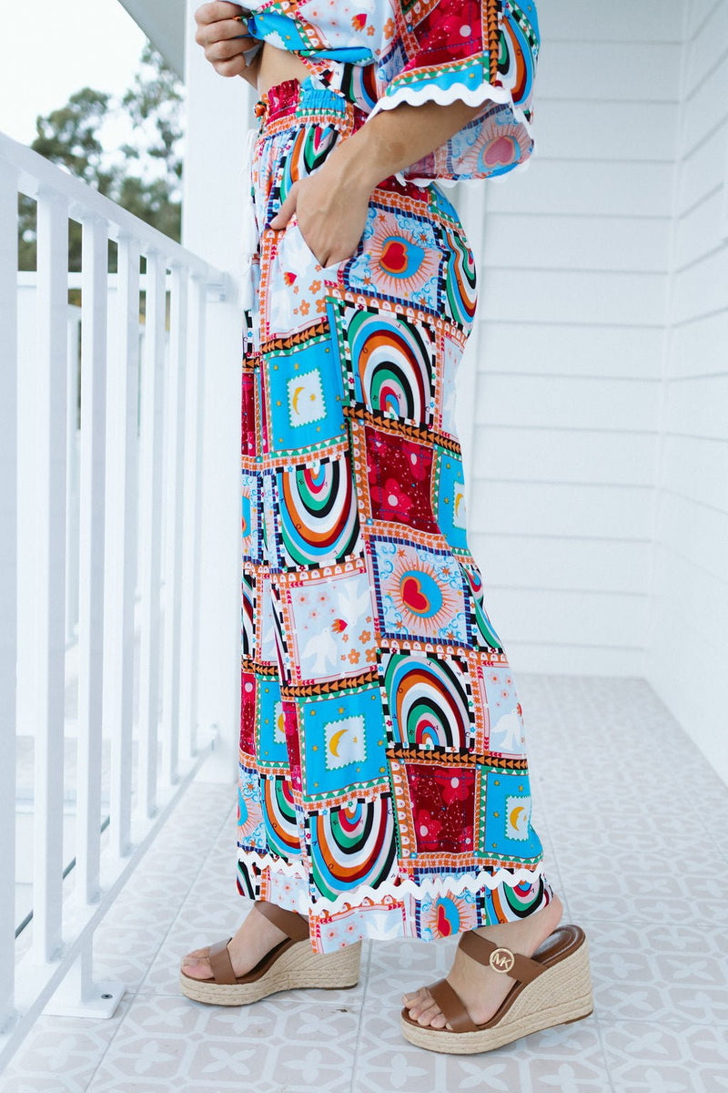The Petia Pants - Sky Candy