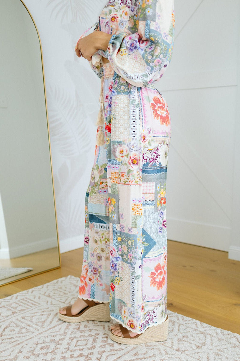 The Petia Pants - Vintage Petals